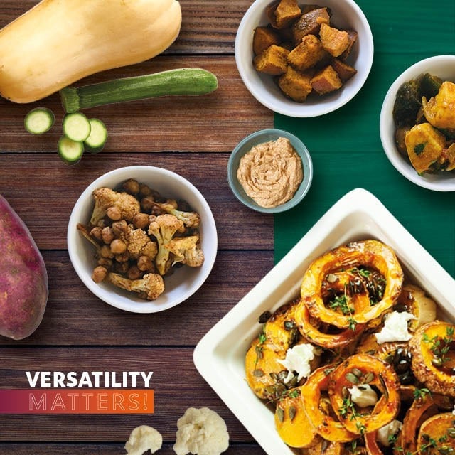 VARIETY IS THE SPICE OF LIFE FOR VEGGIES