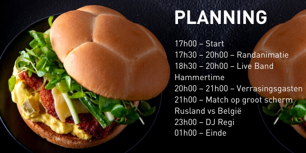 Planning foot event EK 2020