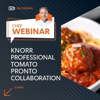 Knorr Professional Tomato Pronto colaboration