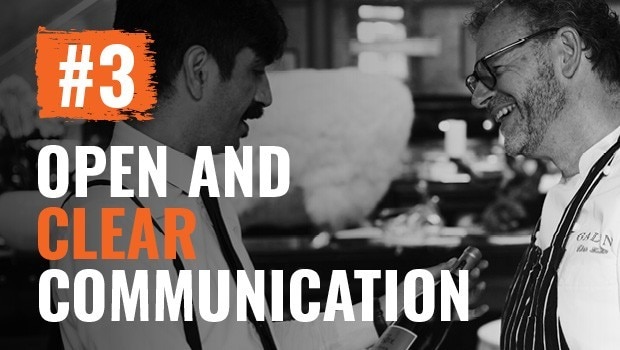 Foster open and clear communication