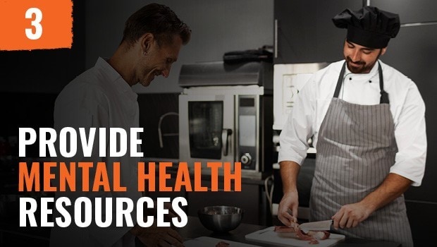 Organise workshops on stress management