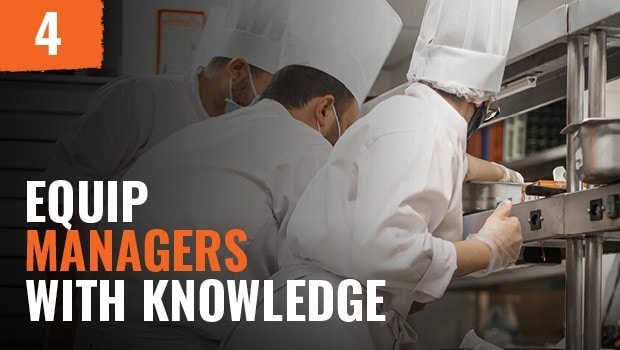 Managers and other supervisory staff must be trained to recognise signs of potential mental health