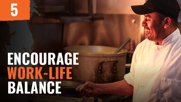 Encourage your employees to take regular breaks