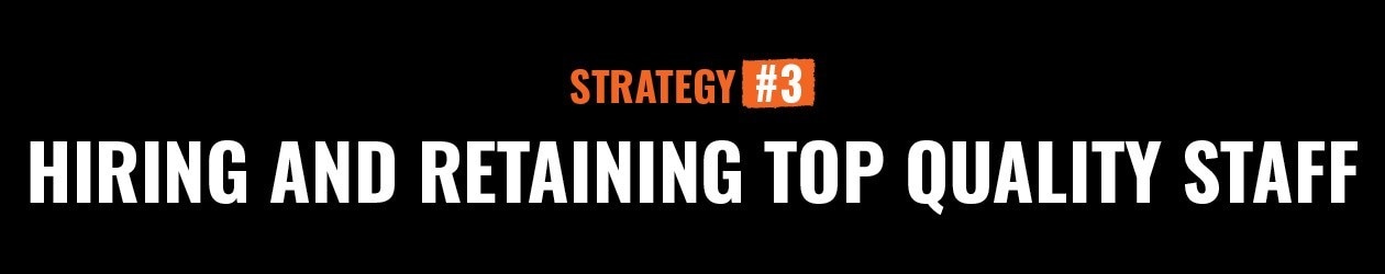 Engaged and loyal staff members are more likely to be committed