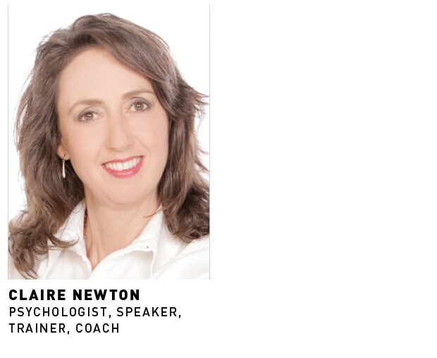 Brown haired woman Claire Newton - Psychologist, trainer, coach