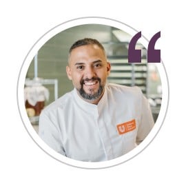 “The key here is balancing the dish, making it healthier, trendier, and more flavorful by adding more vegetablesand reducing starch.”