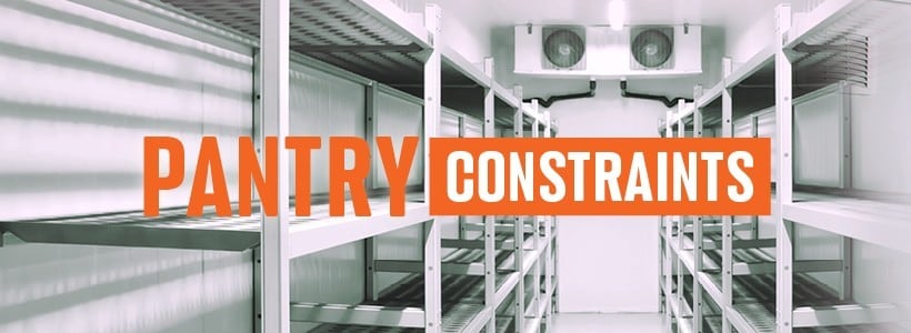 Pantry constraints