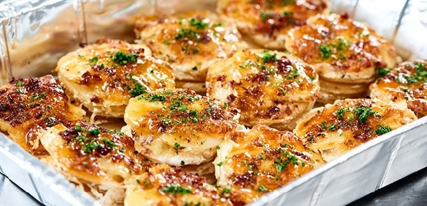 SKINNY POTATO AND BACON TOWER DELIGHT