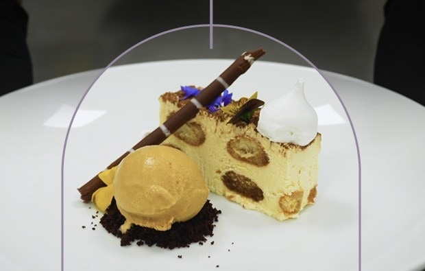 A classic dessert dishes a local twist by using Carte D’Or