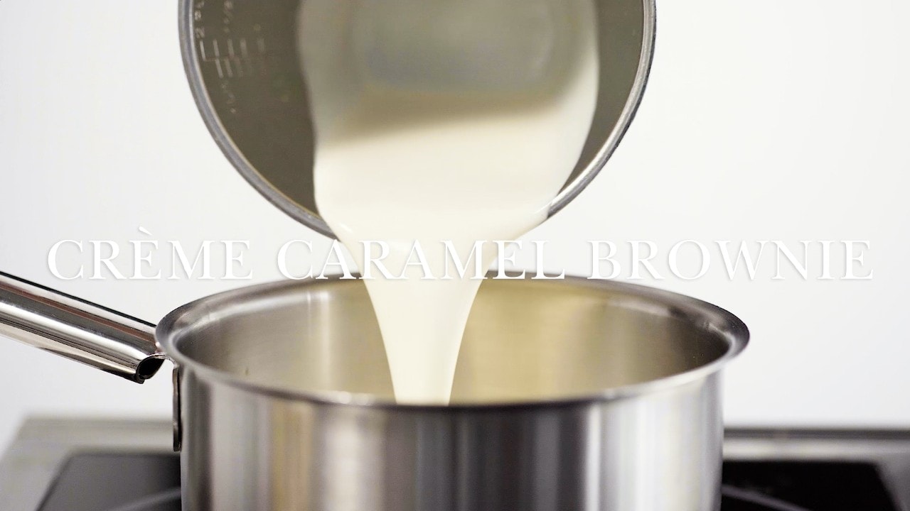 Creme Caramel Brownies