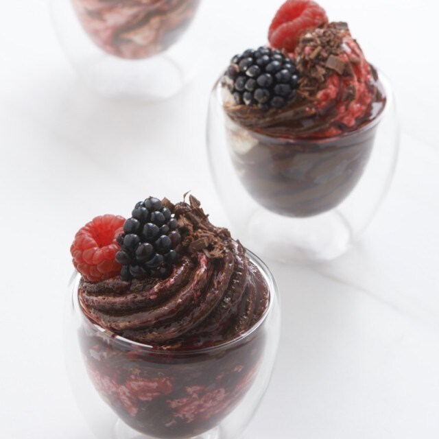 The Very Berry Sherry Chocolate Mousse