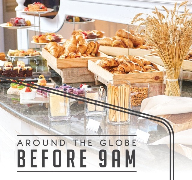 An International Breakfast Buffet – No Budget Slaughtered