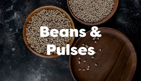 Beans and other pulses are eaten in many dishes all over the world and have a mild flavour