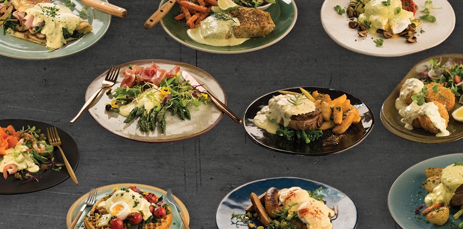 Be Versatile with Knorr Professional Hollandaise Sauce