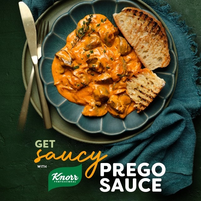 Get Saucy with Knorr Professional Prego Sauce! 