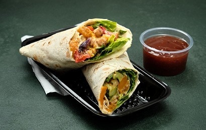 HOT SWEET CHILLI VEGGIE WRAP
