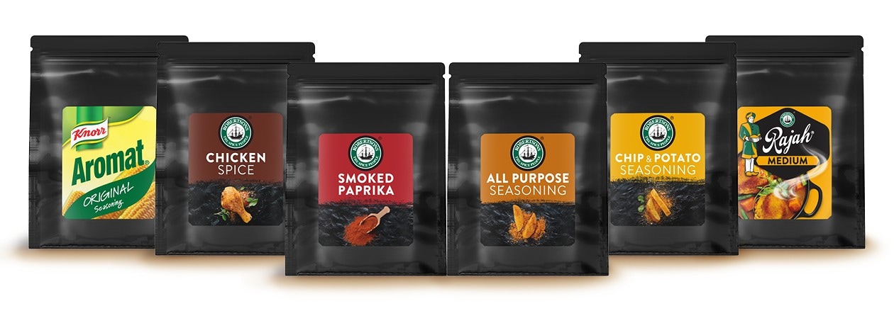 Our range of reduced plastic pouches