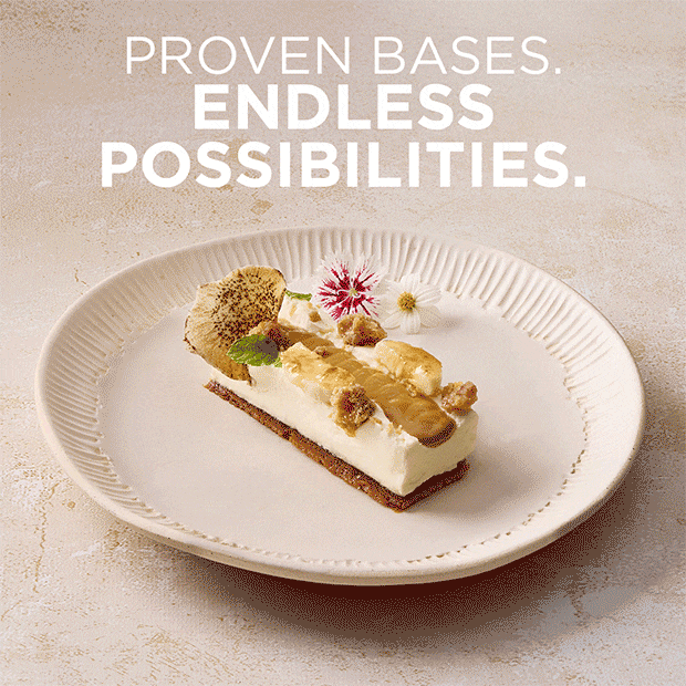 Cheesecake: Made with real dairy