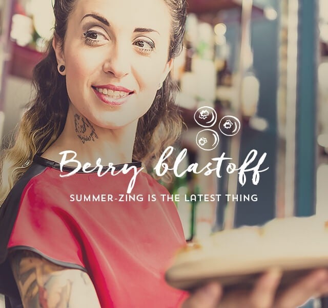 Zest it up with a blast of berry