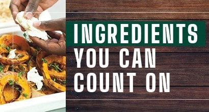 Ingredients you can count on