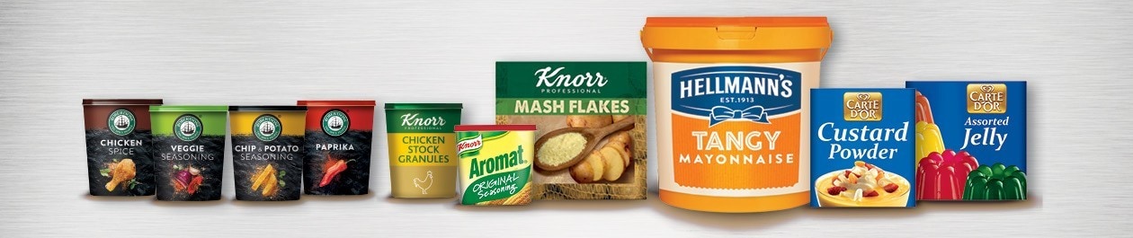 Range of UFS products banner.