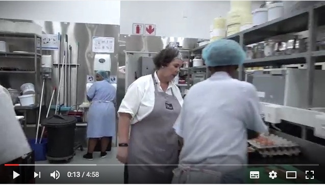 Thumbnail for video of caterer Chef Jacqui. 