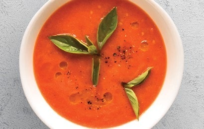 TOMATO AND BASIL SOUP
