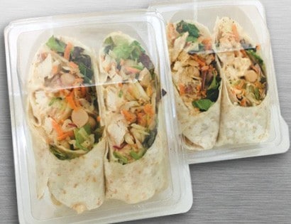 Wrapped Coleslaw & Chicken