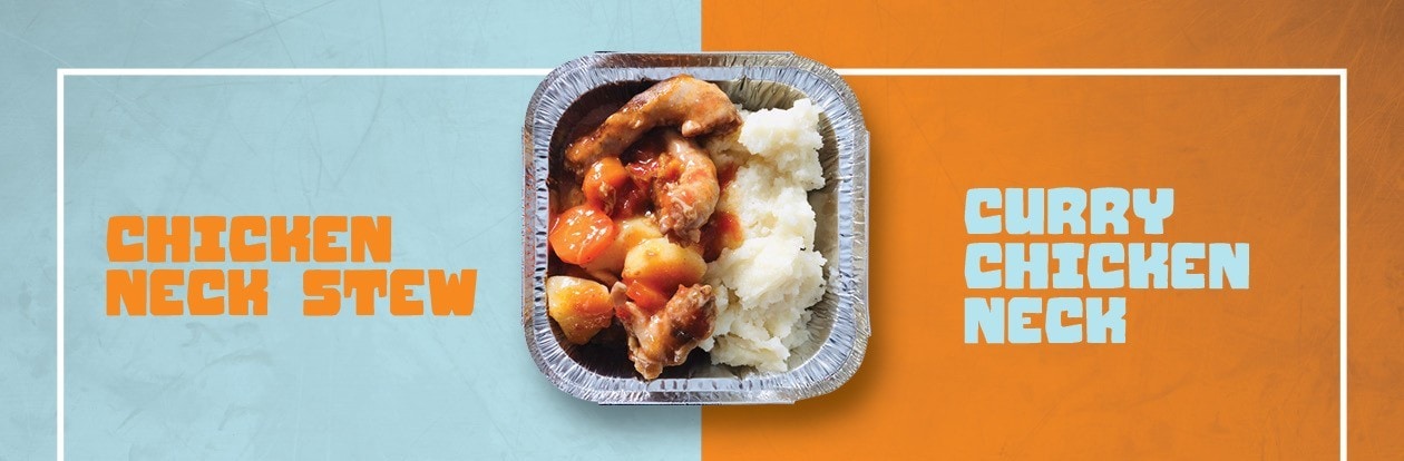 Chicken Neck Stew and Curry Chicken Neck