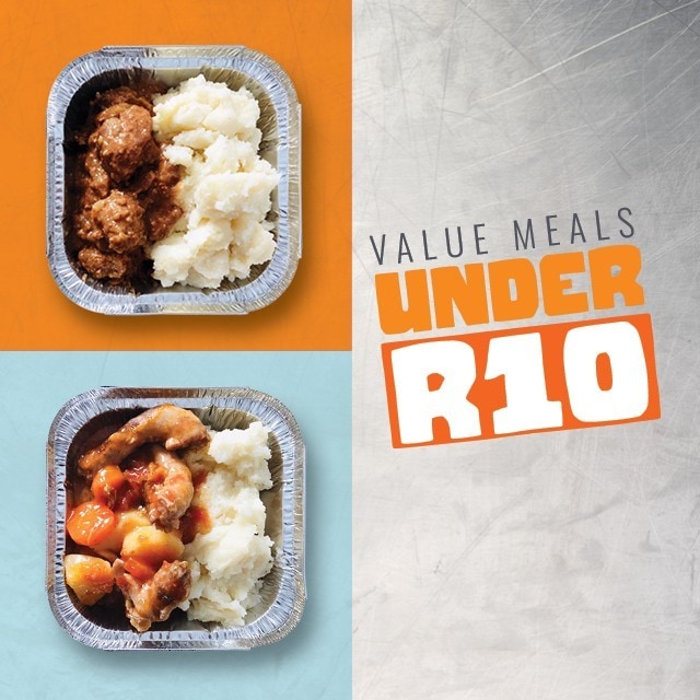 Value Meals Under R10