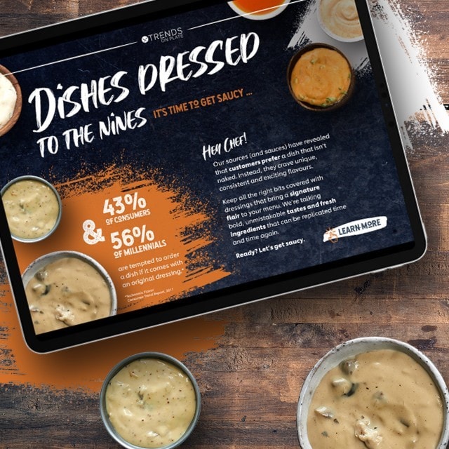 Download our ‘Don’t Serve Your Dish Naked’ Recipe Book