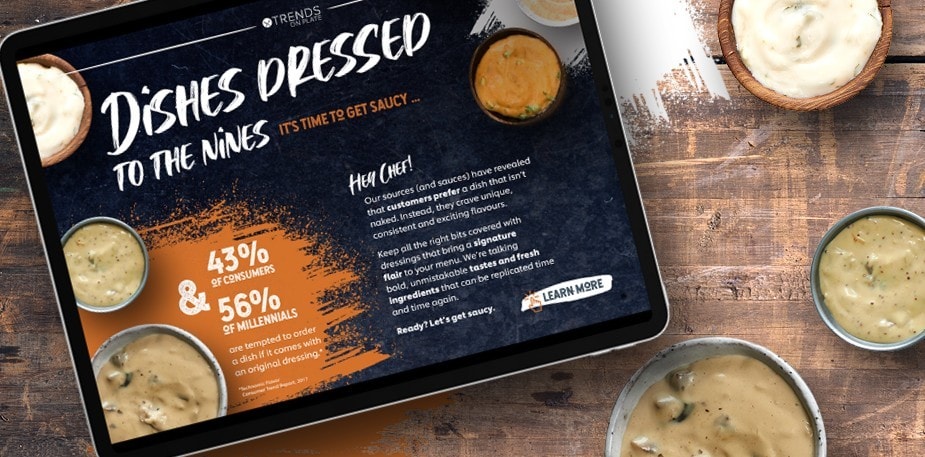 Download our ‘Don’t Serve Your Dish Naked’ Recipe Book