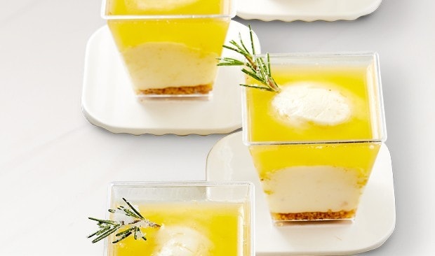 Eat, Drink and Be Rosemary Cheesecake