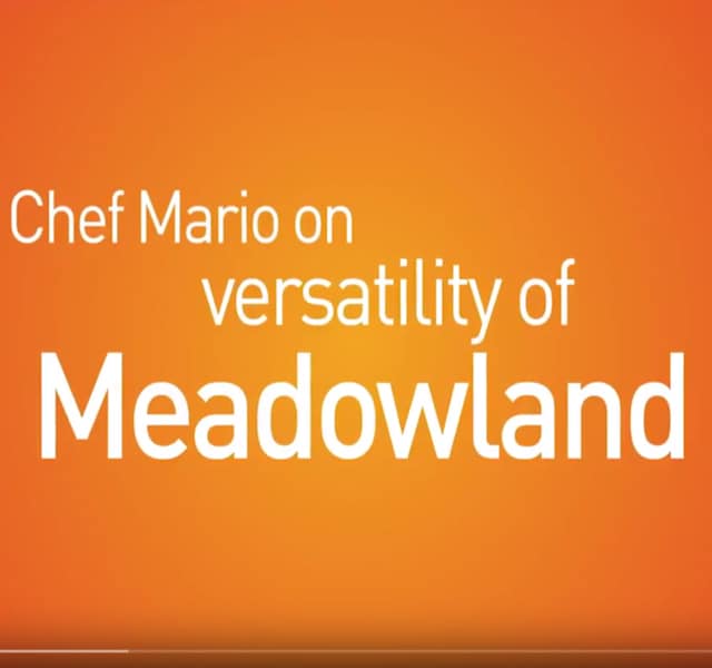 Watch : Chef Mario on versatility