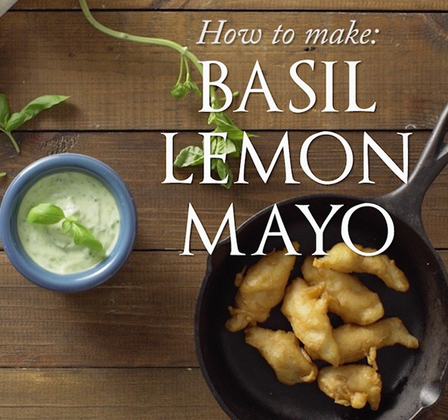 Watch : Hellmann's Mayo Dip Recipe Basil Lemon Mayo