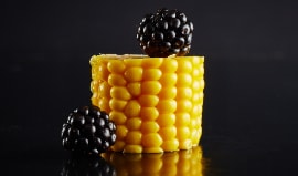 3.	Sweetcorn and blackberries