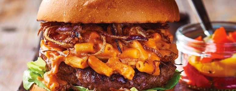 Bursting with flavour body burger