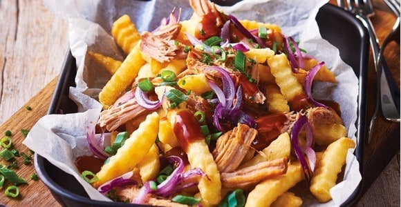 Pulled Pork Loaded Fries