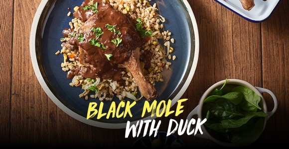 Black Mole with Duck