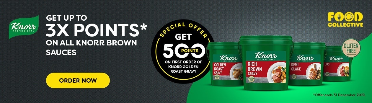 Get 3X Bonus Points on your Knorr Brown Sauces