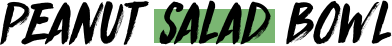 Peanut Salad Bowl
