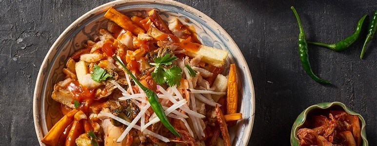 Kimchi Loaded Fries
