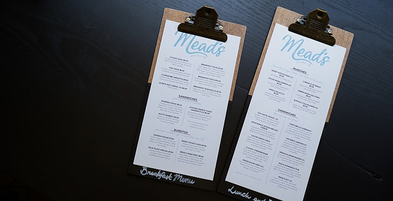 Creative Menu presentation styles