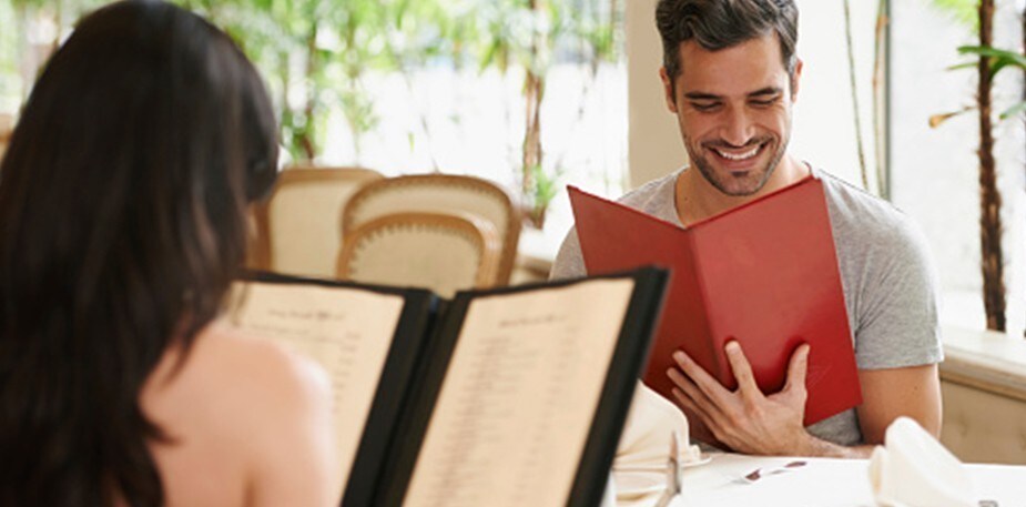 Designing menus for efficient operations