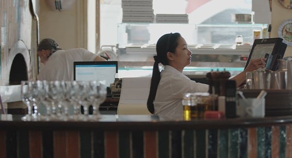 When did you partner with third party delivery services?