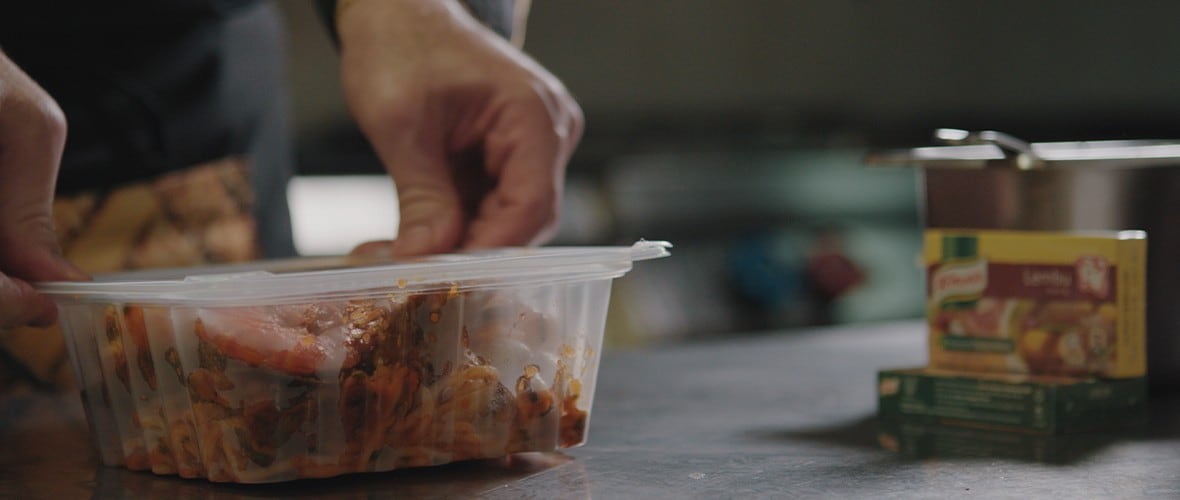 Food ready for delivery