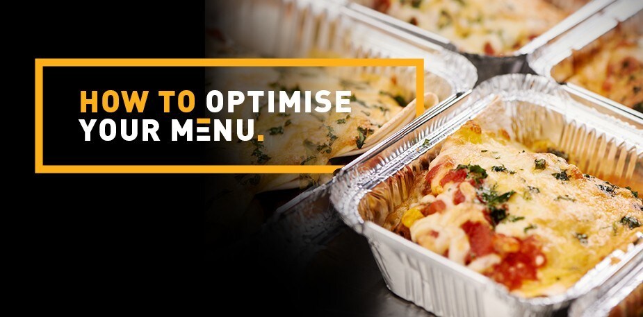 Tips on How to Optimise your Menu for Delivery and Takeout