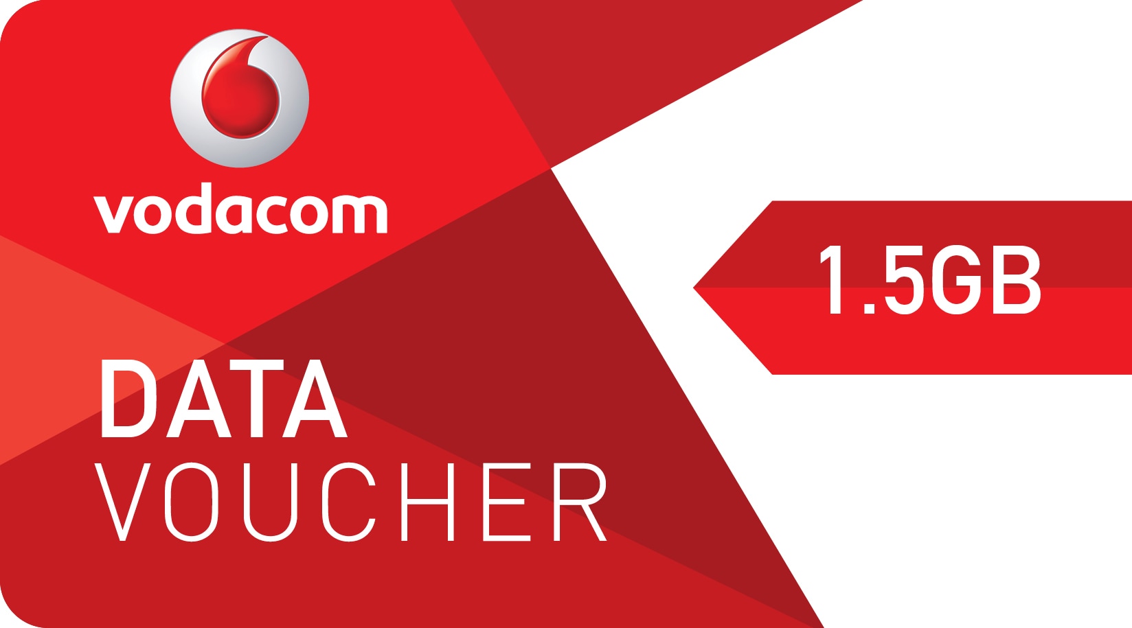 Vodacom- 1.5GB Data Voucher - 