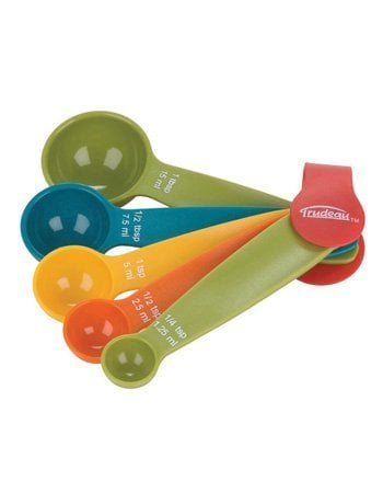 Trudeau 5pc Multicolour Measuring Spoons - 