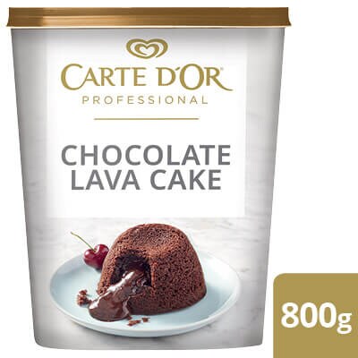CARTE D'OR Chocolate Lava Cake - Here’s a quick way to serve chocolate lava  cake with a delicious molten centre every time
